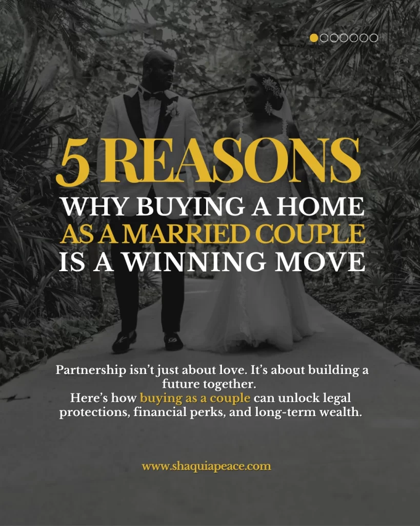 Benefits of Buying a Home as a Married Couple 7