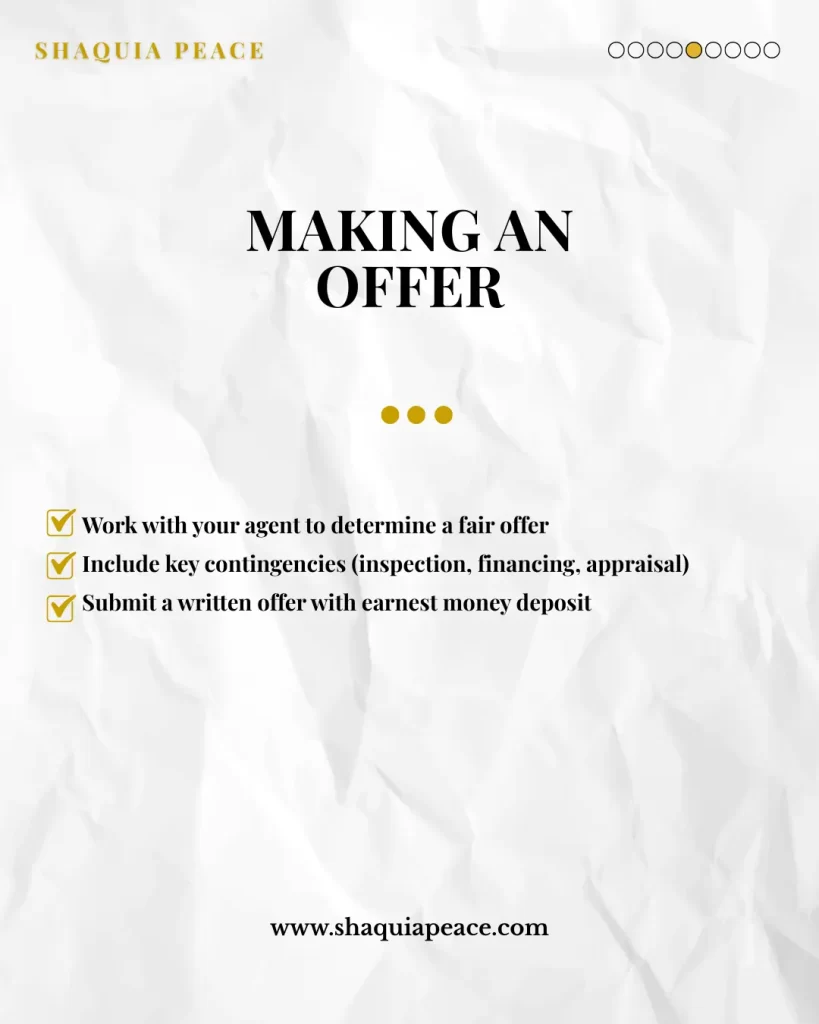 First-time Home Buyer Checklist: Making An Offer